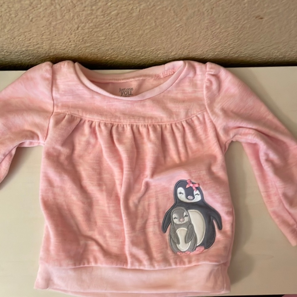 Baby girl, cozy sweatshirt